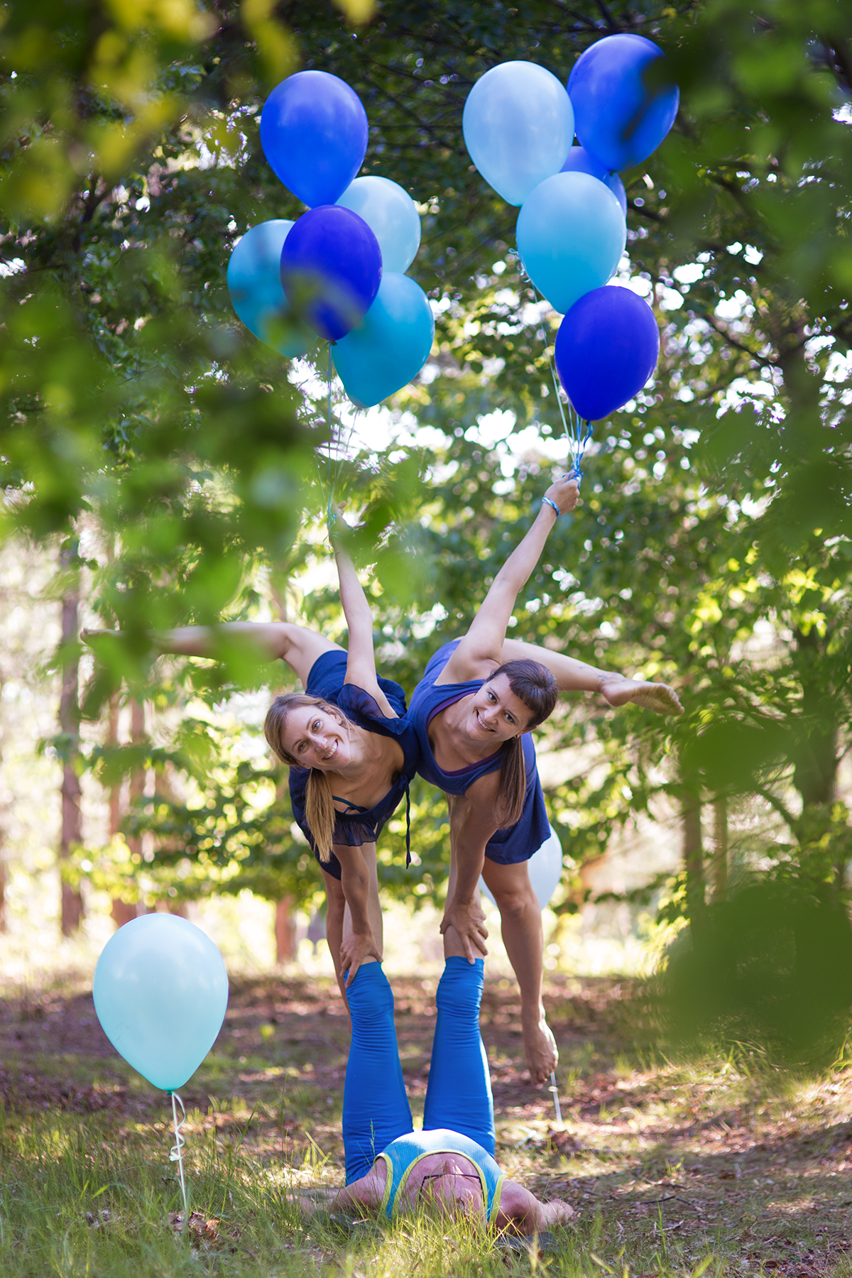 Acroyoga Shooting im Wald2