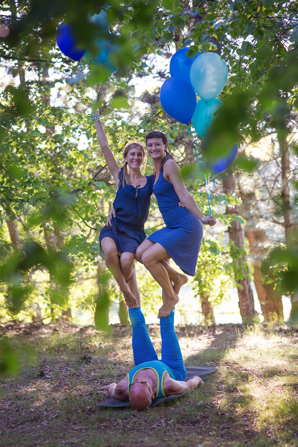 Acroyoga Shooting im Wald4